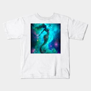 Cosmic Mermaid Kids T-Shirt